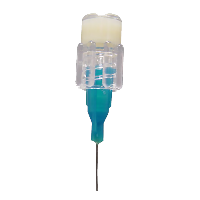 Blunt Needle with Injection Caps, Sterile and Capped