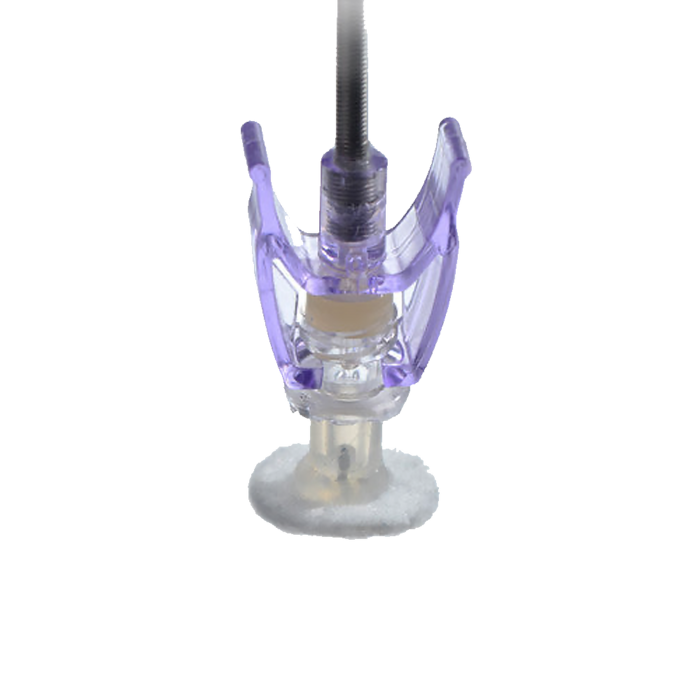 Rodent Skin Button with Quick Release Septum