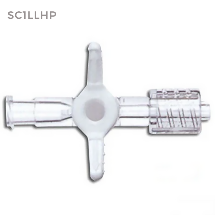 1-Way Stopcock with Luer Lock. 10/pk