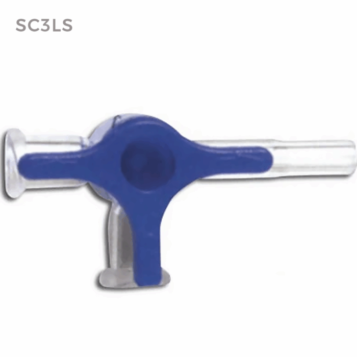 1-Way Stopcock with Luer Lock. 10/pk - Image 5